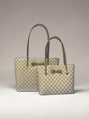 Darlings Mommy & Me 2 in 1 Leather Tote Bags